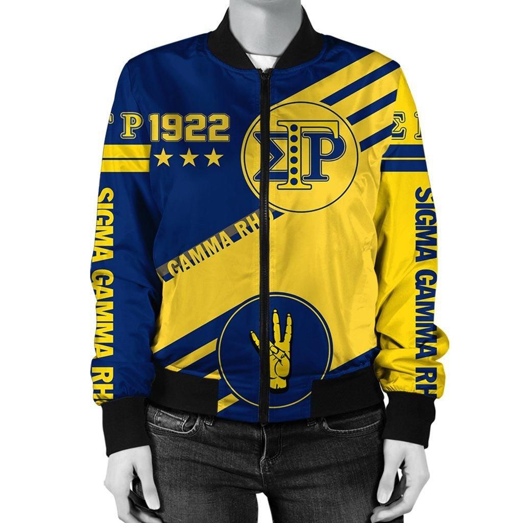 Sigma Gamma Rho Swift Balls Bomber Jacket