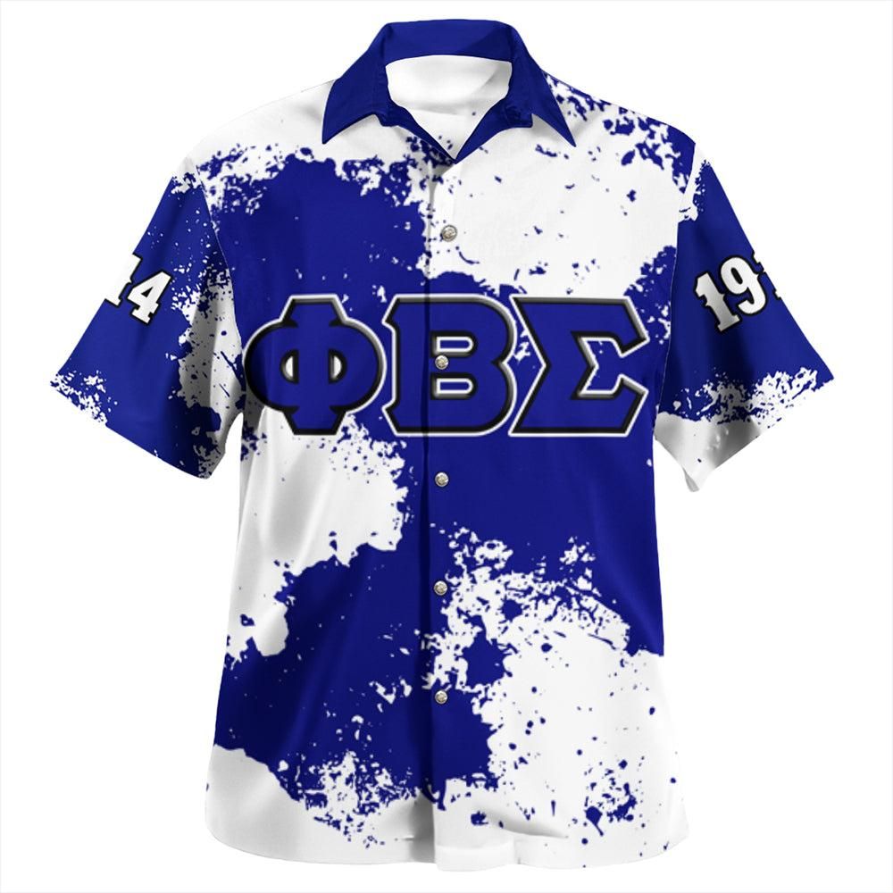 Phi Beta Sigma Sublimation Hawaiian Shirt T09