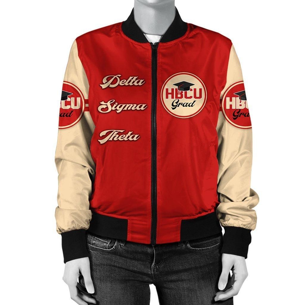 Delta Sigma Theta HBCU Grad Bomber Jacket