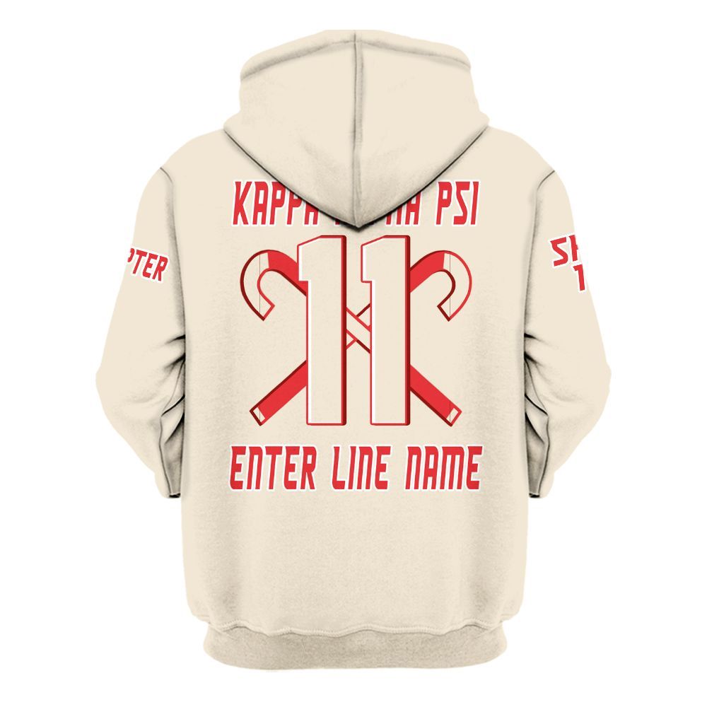 Ireishprint ΚΑΨ Custom Chapter Shirt, Personalized Cane Cream Shirt ΚΑΨ Fraternity Hoodie