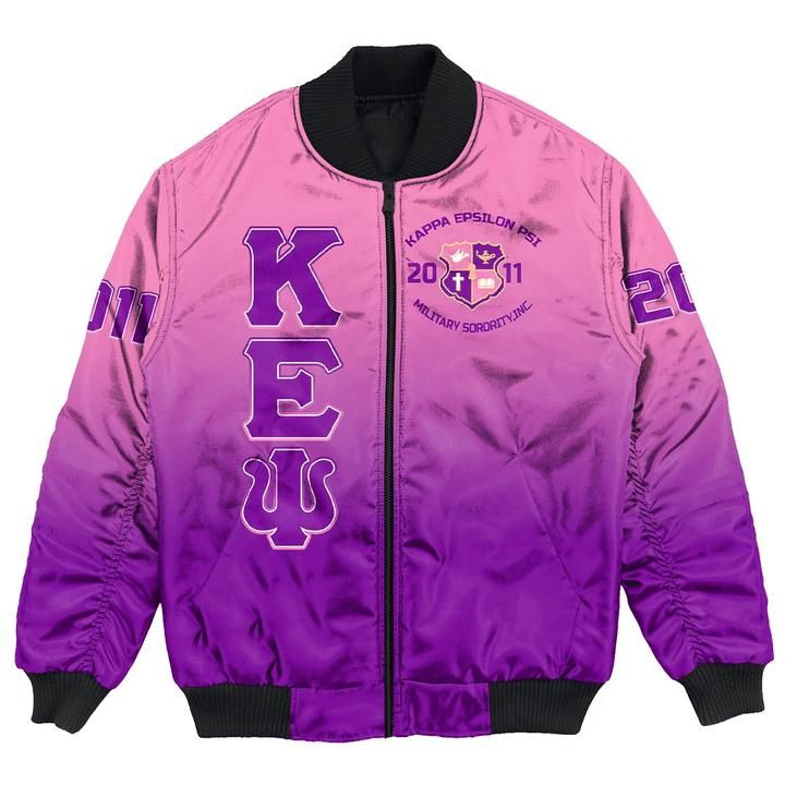 Kappa Epsilon Psi Gradient Bomber Jacket RLT13