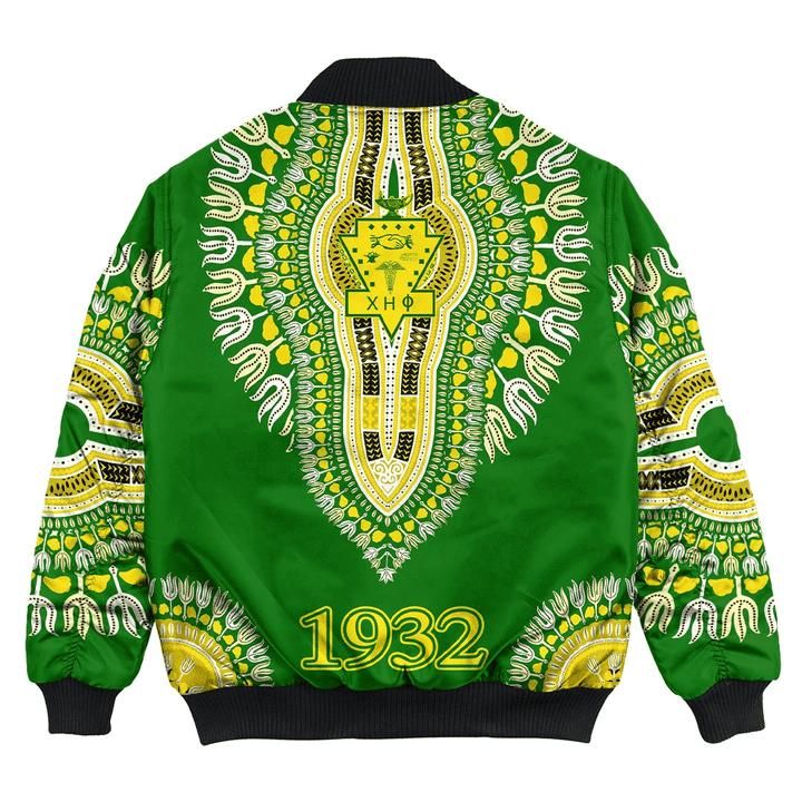Chi Eta Phi Dashiki Bomber Jacket RLT13