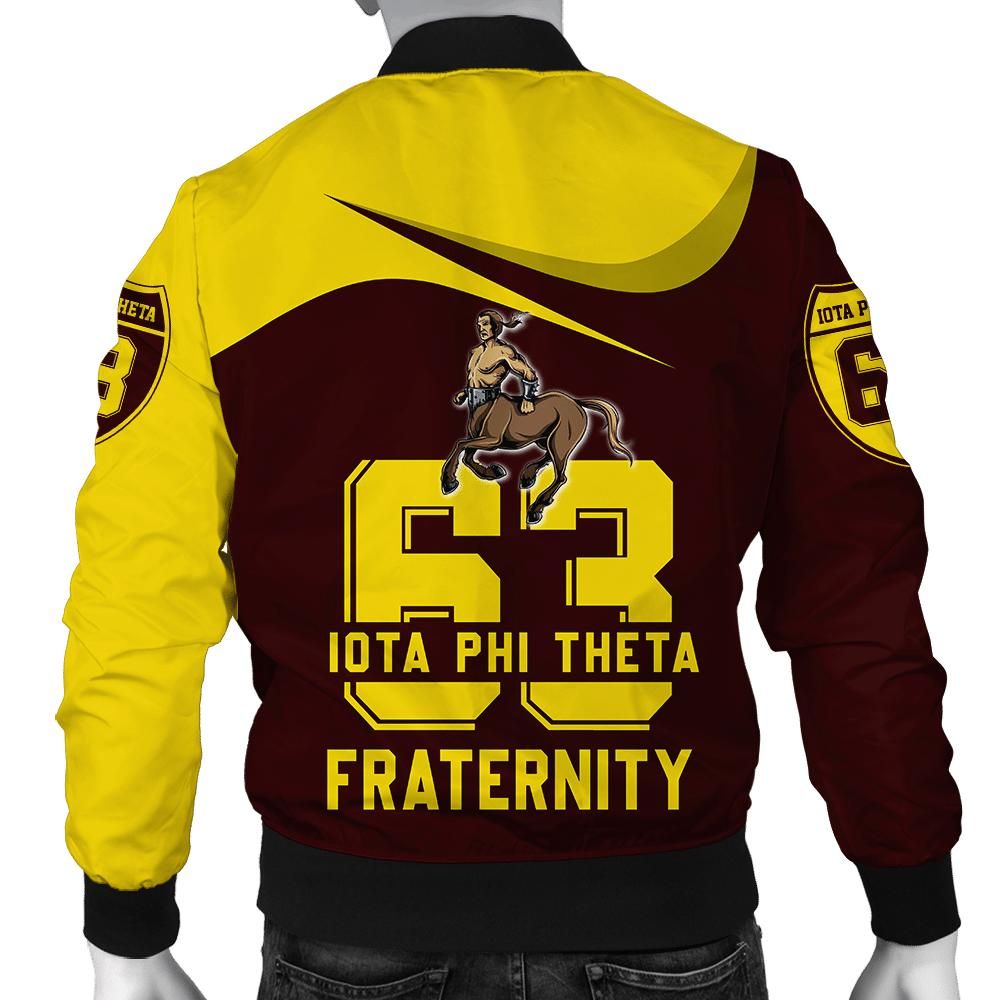 Iota Phi Theta Curve Style Bomber Jacket J09