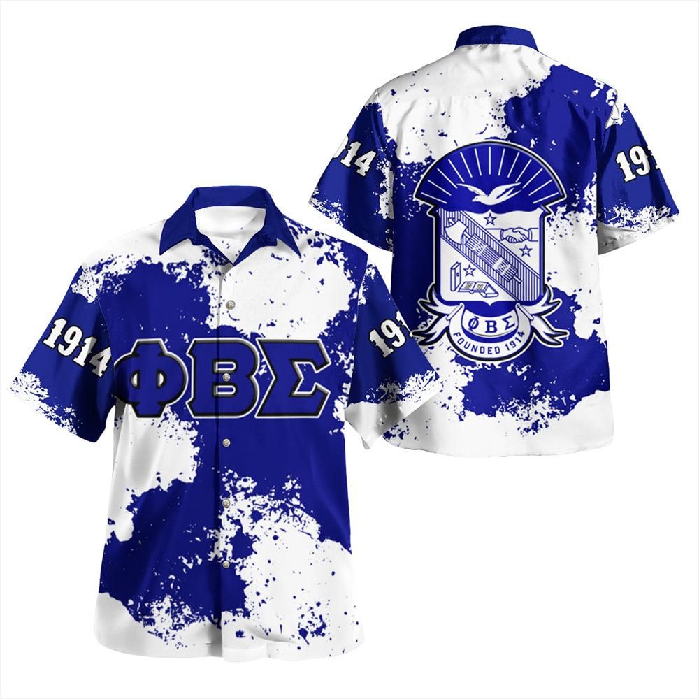 Phi Beta Sigma Sublimation Hawaiian Shirt T09