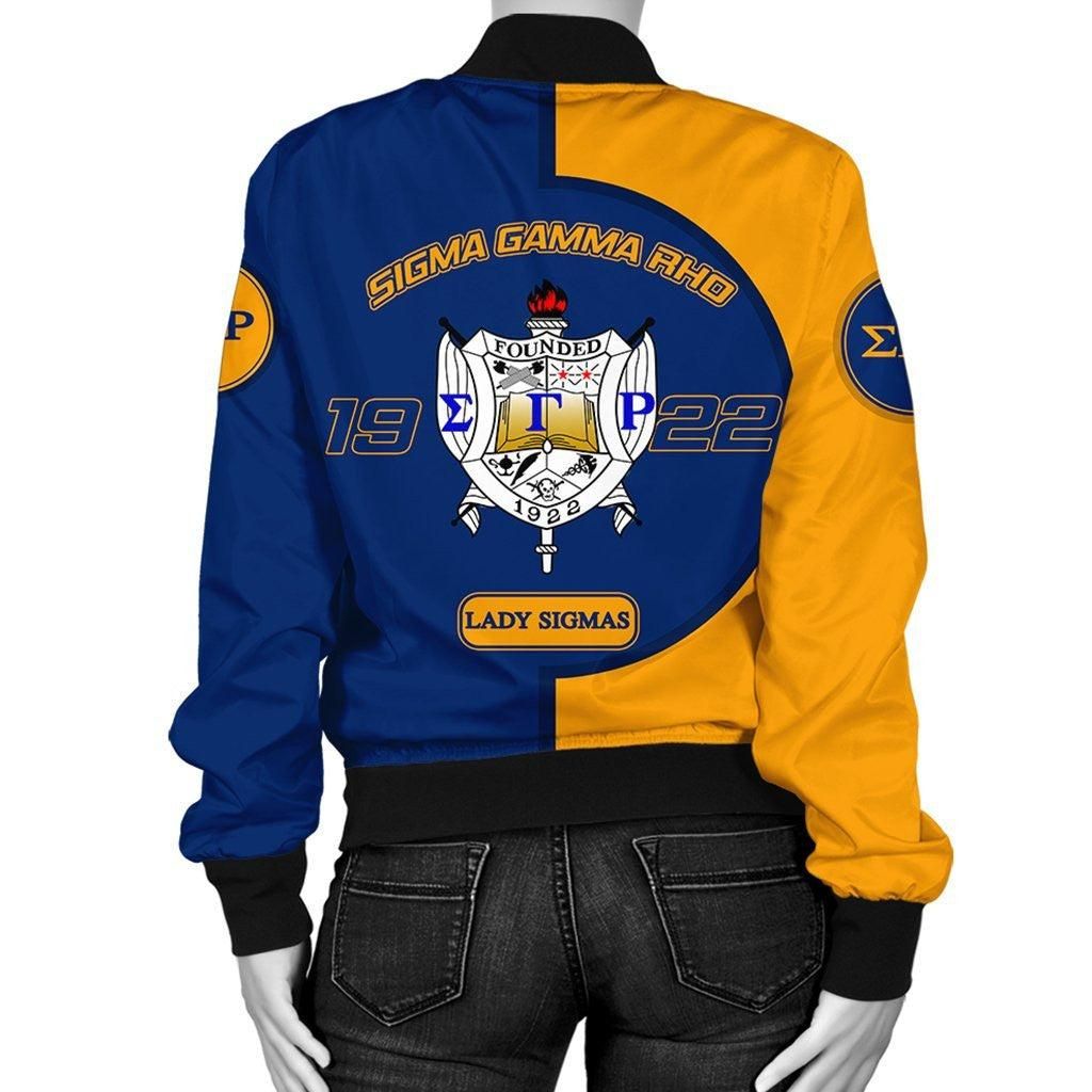 Sigma Gamma Rho Bomber Jacket Cycle Style
