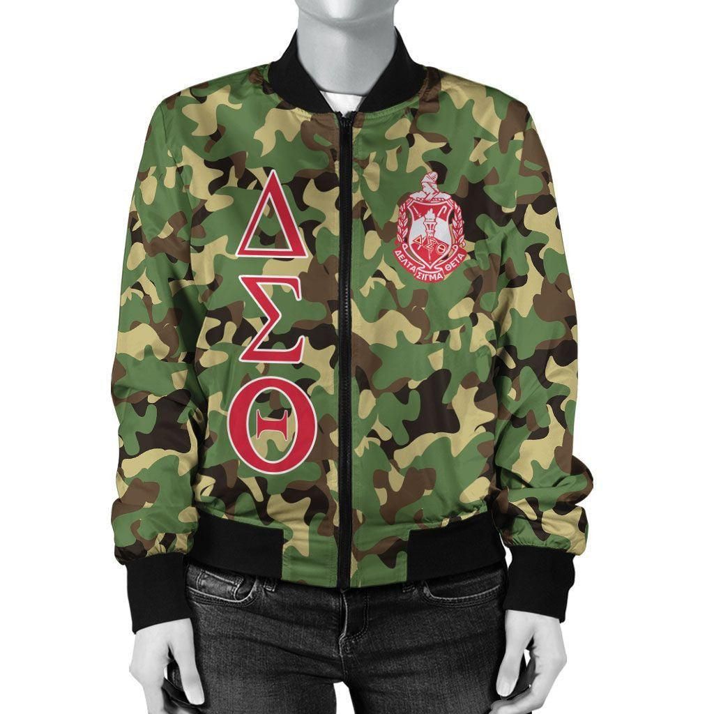 Military Delta Sigma Theta Bomber Jacket
