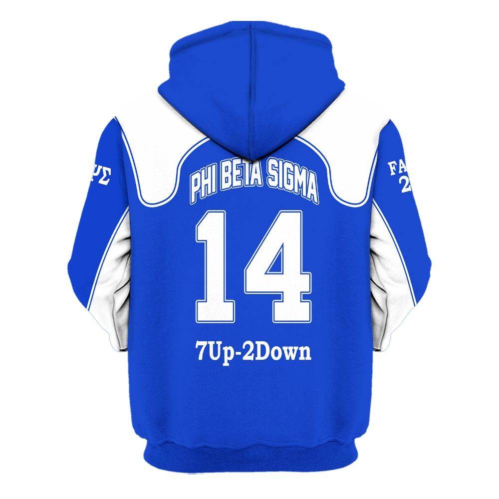 Ireishprint ΦΒΣ Custom Chapter Shirt, ΦΒΣ Lettered Racing Style 1914 Fraternity Hoodie