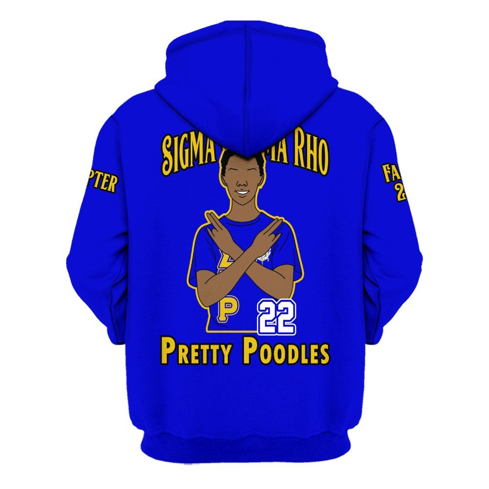 Ireishprint Sigma Gamma Rho Custom Chapter Shirt, Personalized Royal Blue Shirt Sigma Gamma Rho 1922 Sorority Hoodie