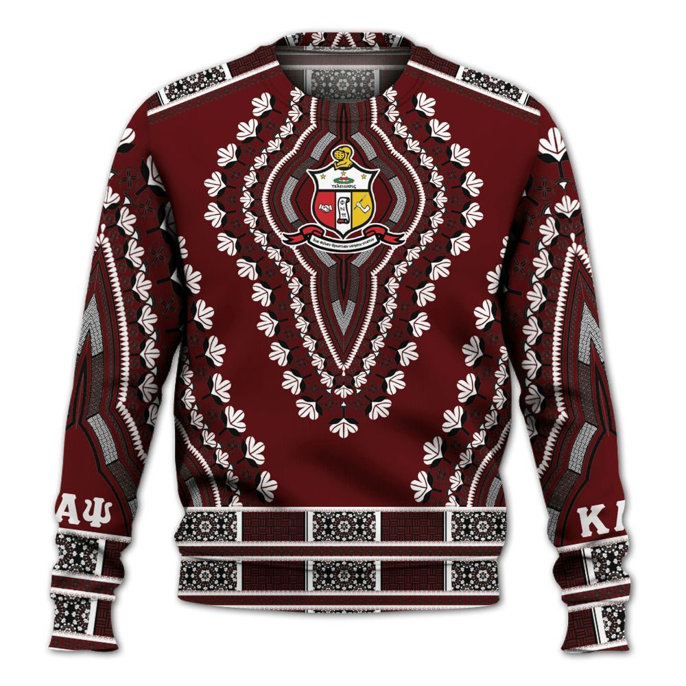Ireishprint ΚΑΨ Shirt, African Dashiki Style ΚΑΨ Fraternity Sweatshirt
