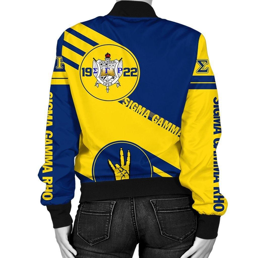 Sigma Gamma Rho Swift Balls Bomber Jacket
