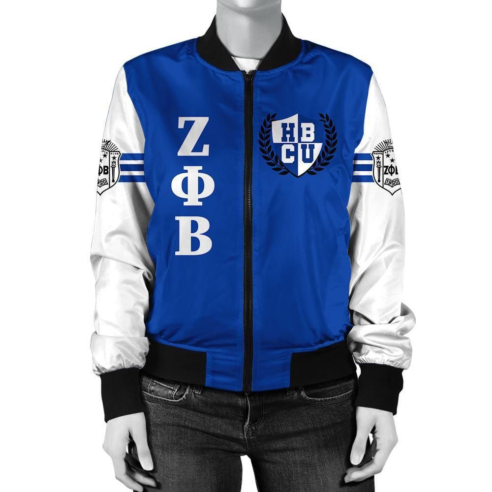 Zeta Phi Beta HBCU Graduation Bomber Jacket