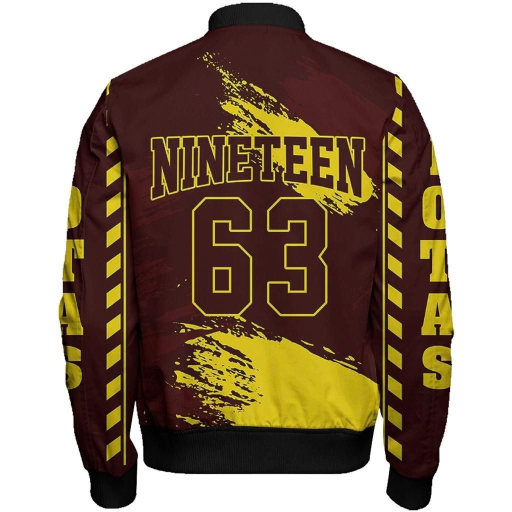Iota Phi Theta Nineteen Sleeve Zip Bomber Jacket J09