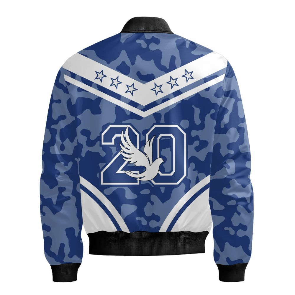Ireishprint Zeta Phi Beta Shirt, Zeta Phi Beta Since 1920 Camoflage Dove Sorority Bomber Jacket