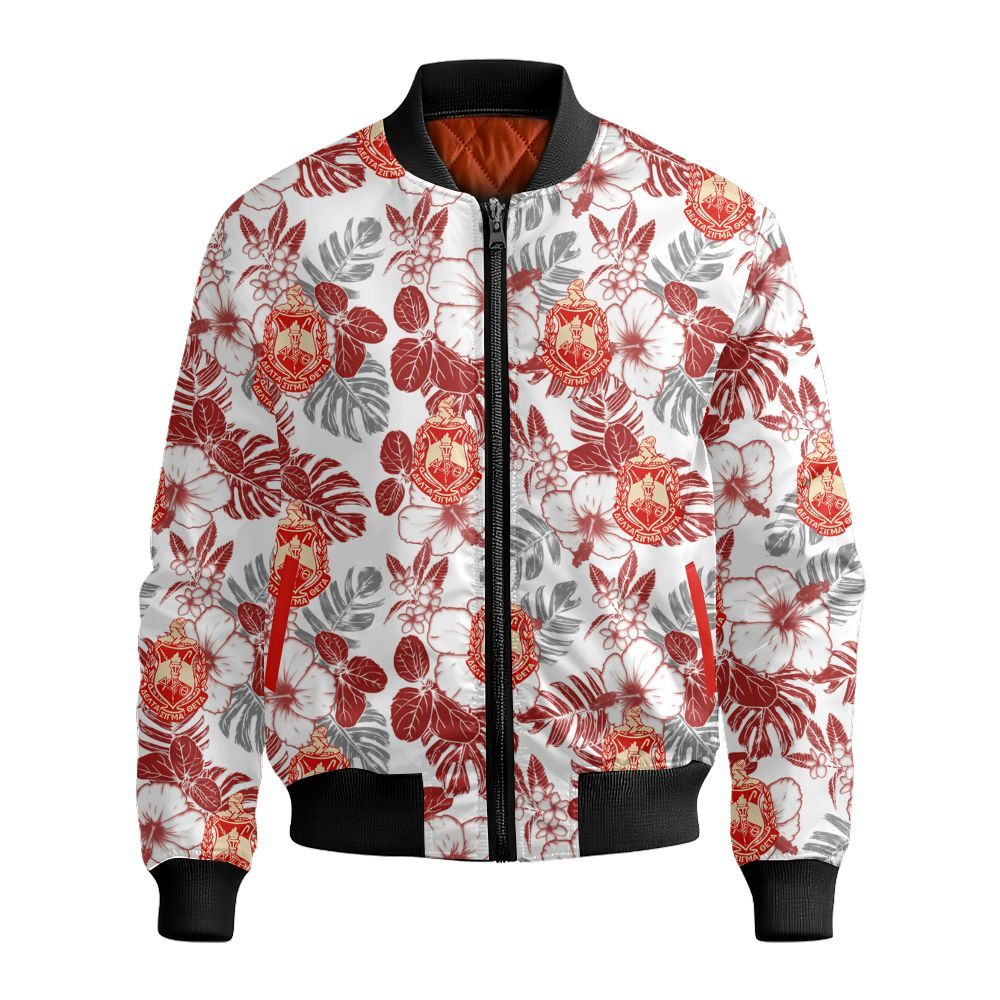 Ireishprint Delta Sigma Theta Hawaii Shirt, Hawaii Hawaii Shirt Delta Sigma Theta Sorority Bomber Jacket