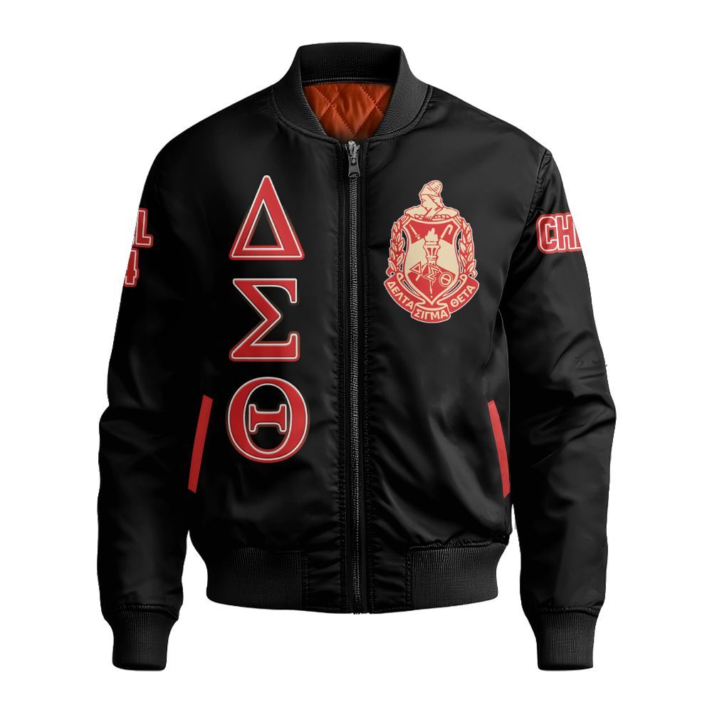 Ireishprint Delta Sigma Theta Custom Line Crossing Jacket, Detas Crew Delta Sigma Theta Jacket Sorority Bomber Jacket