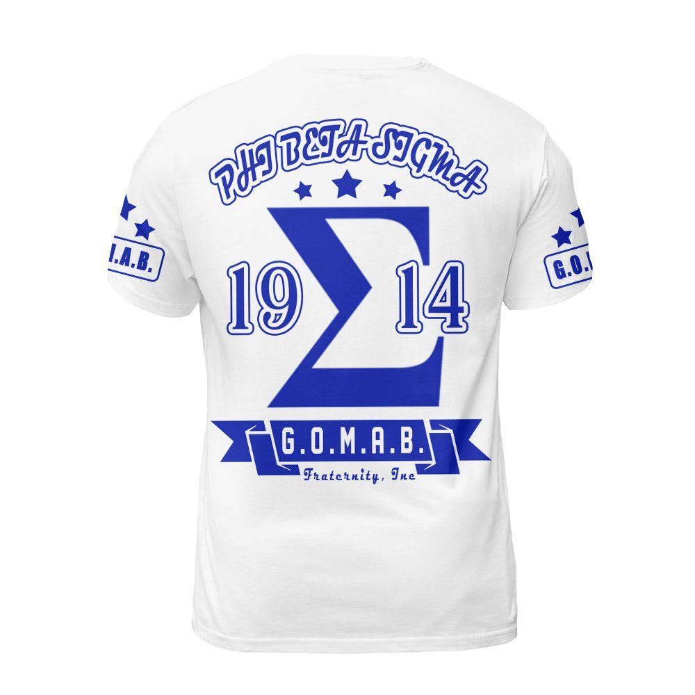 Ireishprint ΦΒΣ Shirt, GOMAB Three Stars Shirt ΦΒΣ Fraternity Shirt