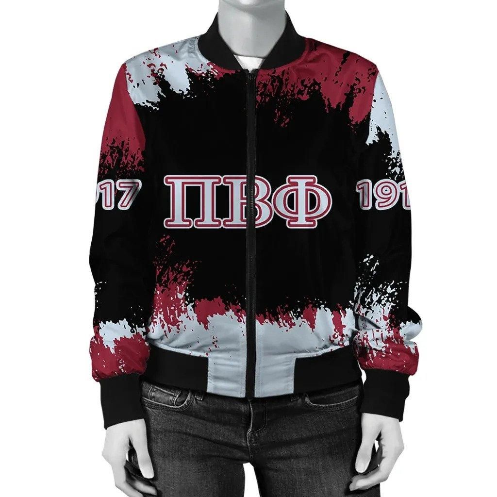 Pi Beta Phi Face Style Bomber Jacket RLT8
