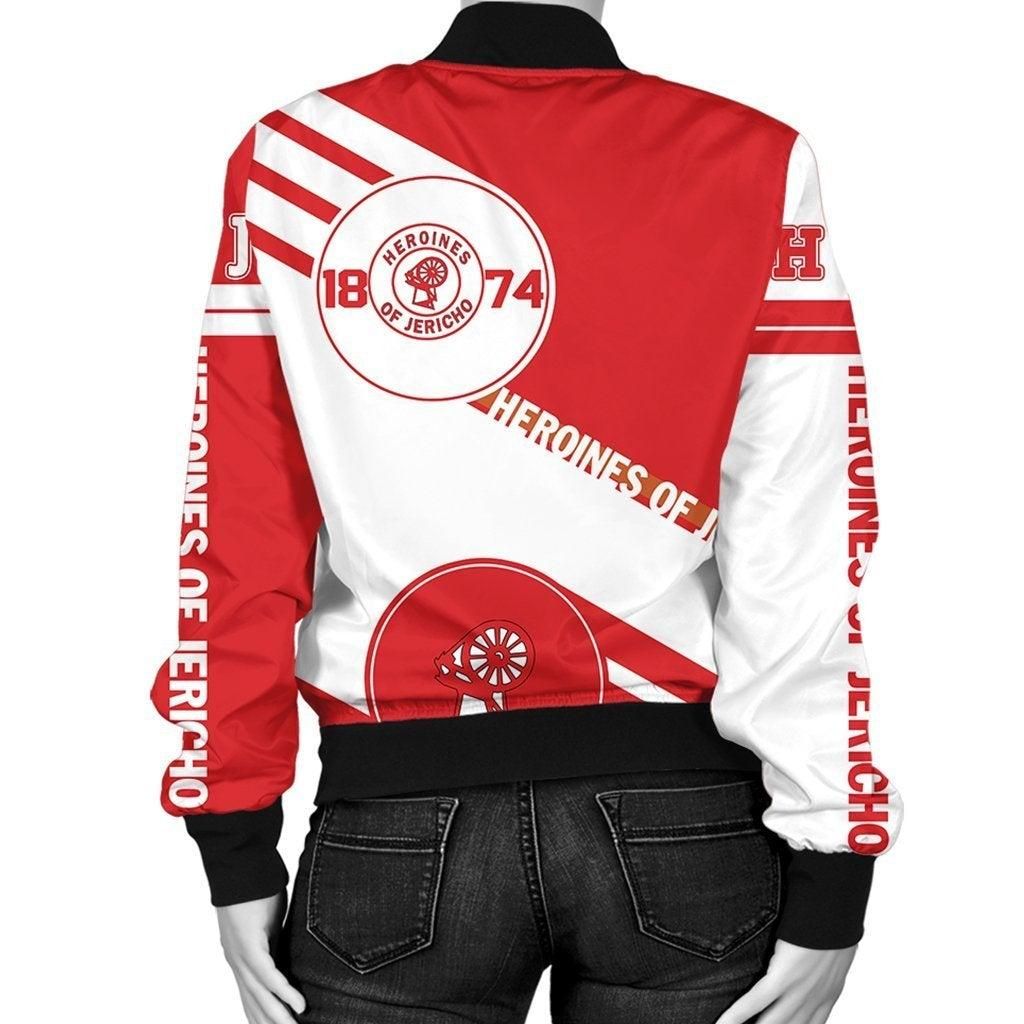 African Jacket - Heroines Of Jericho Swift Balls Bomber Jacket