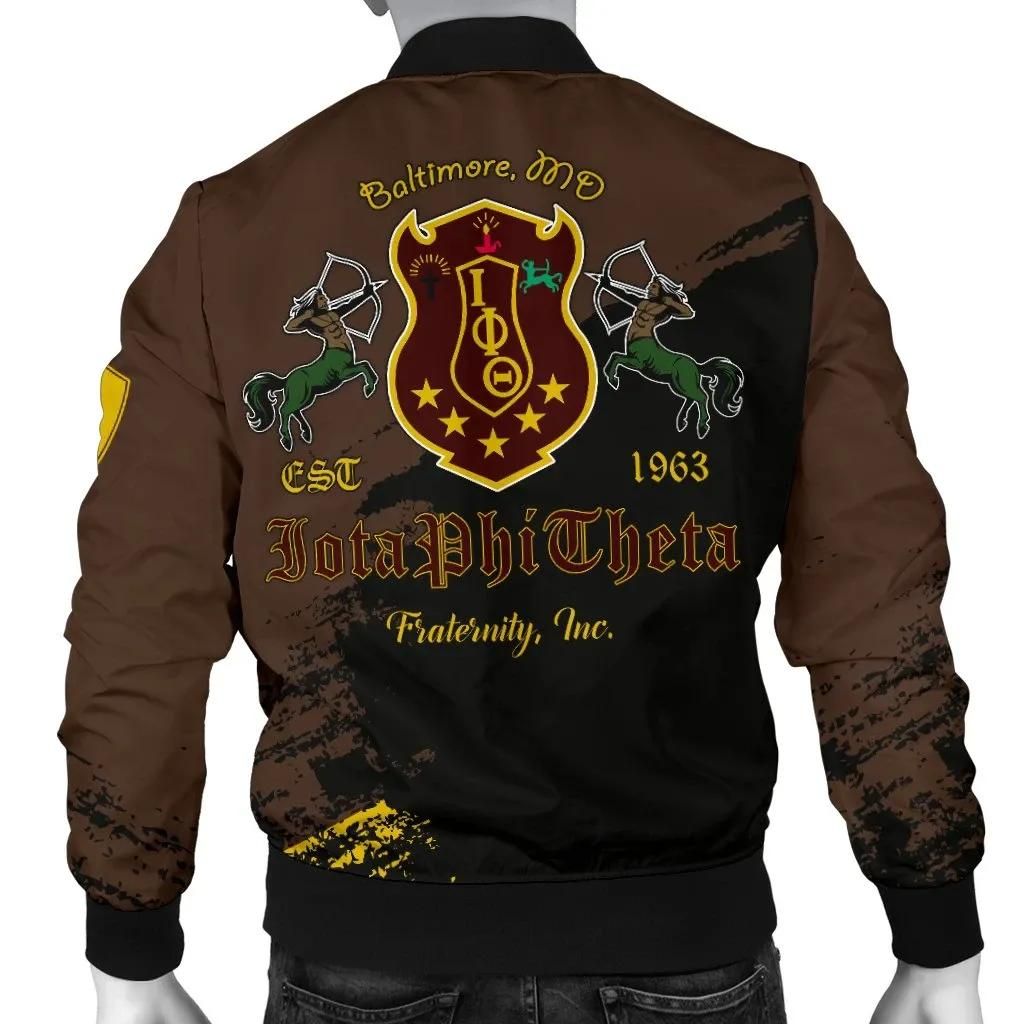 Iota Phi Theta Men's Bomber Jacket Paint Style A31