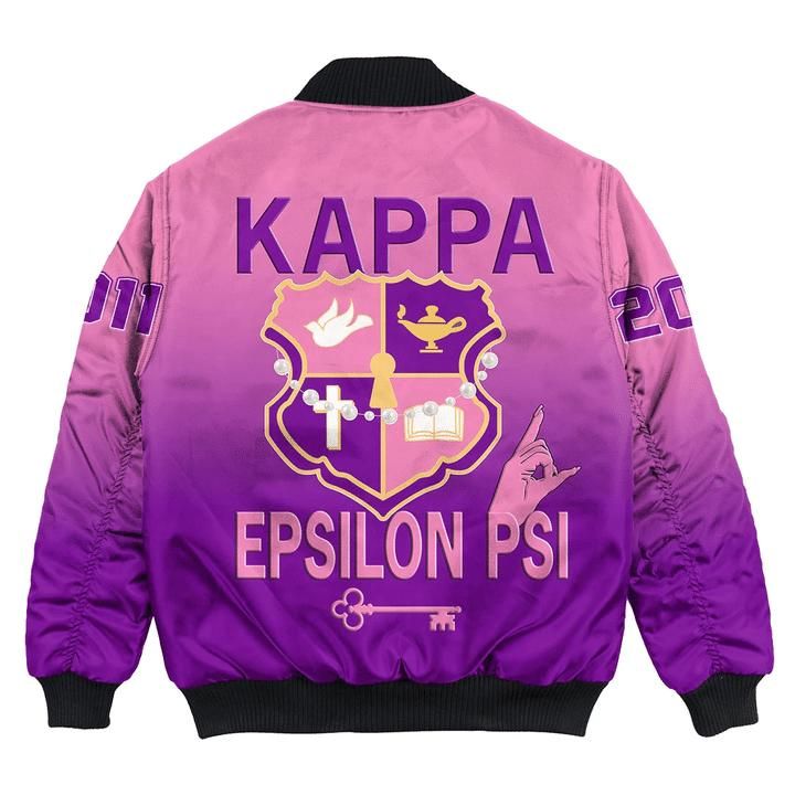 Kappa Epsilon Psi Gradient Bomber Jacket RLT13