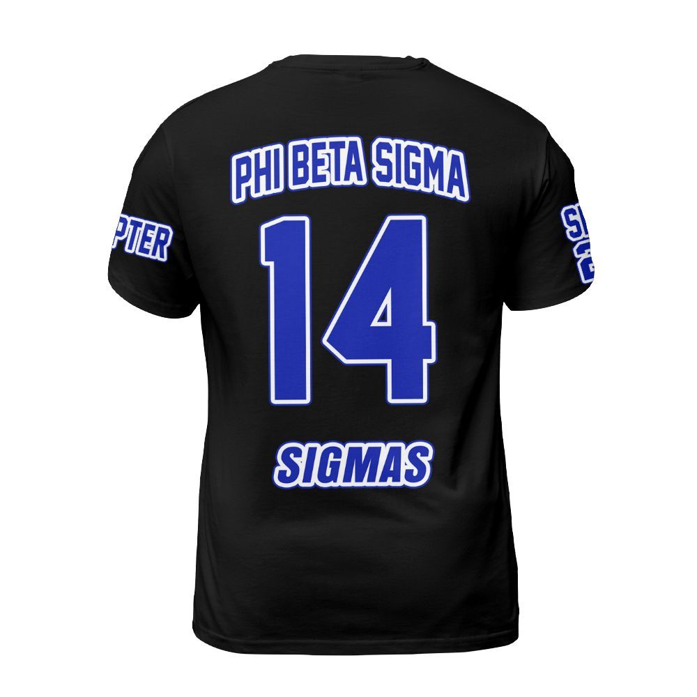 Ireishprint ΦΒΣ Custom Chapter Shirt, Personalized Black Royal Blue Shirt 1914 Fraternity Shirt