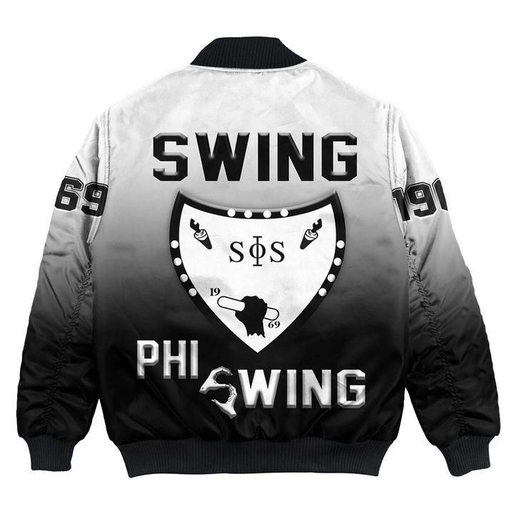 Swing Phi Swing Gradient Bomber Jacket RLT13