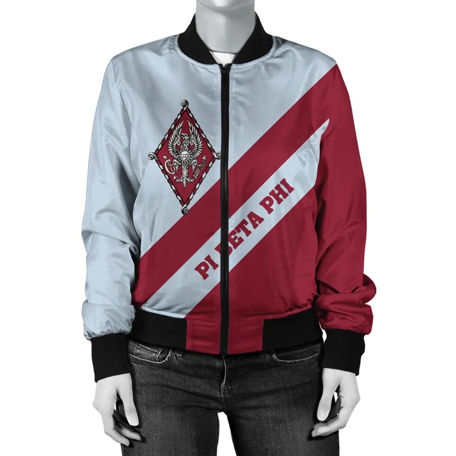 Tech Style Pi Beta Phi Bomber Jacket RLT8