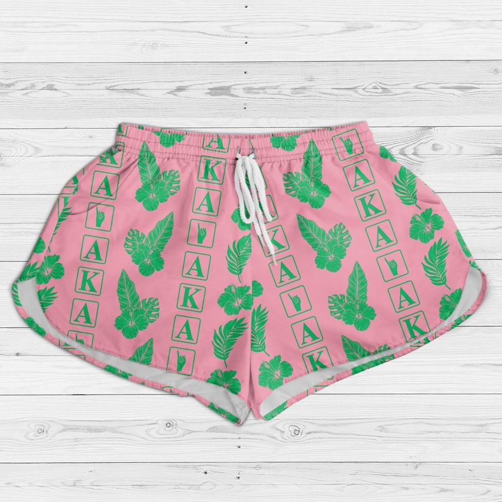Ireishprint A.K.A Hawaii Short, Tropical Hawaii Short Since 1908 Sorority Hawaii Short