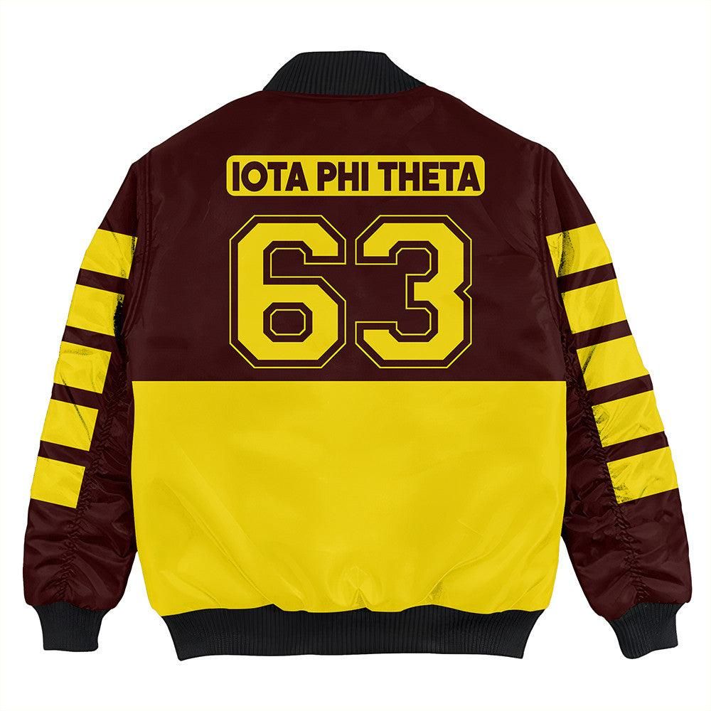 Iota Phi Theta Sporty Premium Bomber Jacket J5