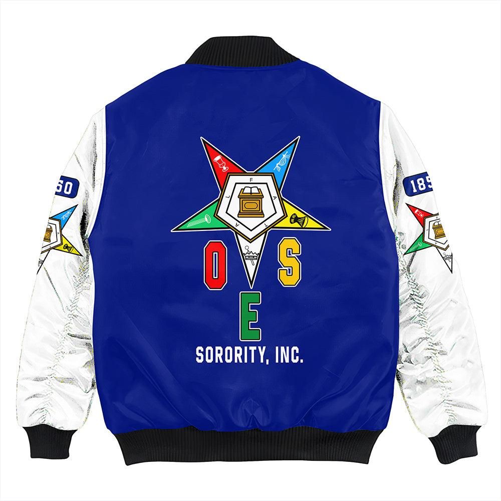 Order Of The Eastern Star Varsity Bomber Jacket T09
