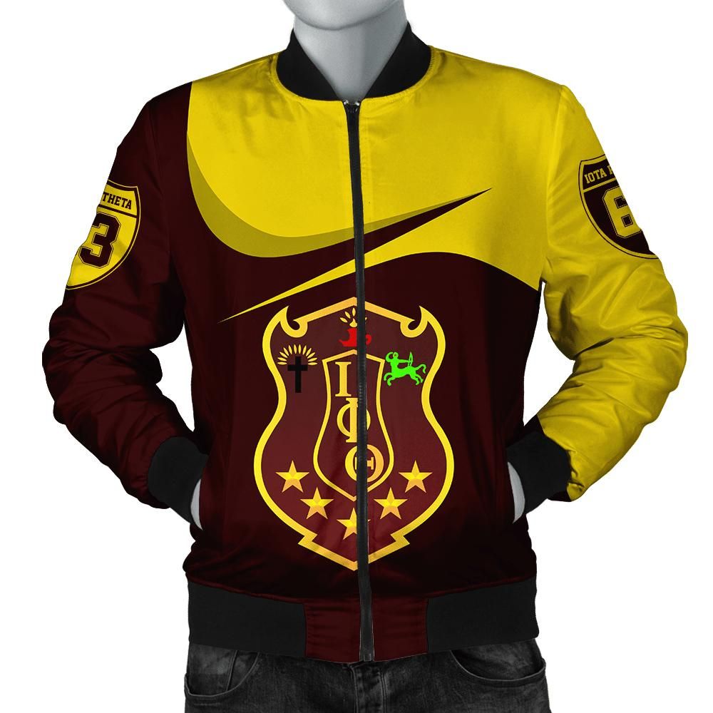 Iota Phi Theta Curve Style Bomber Jacket J09