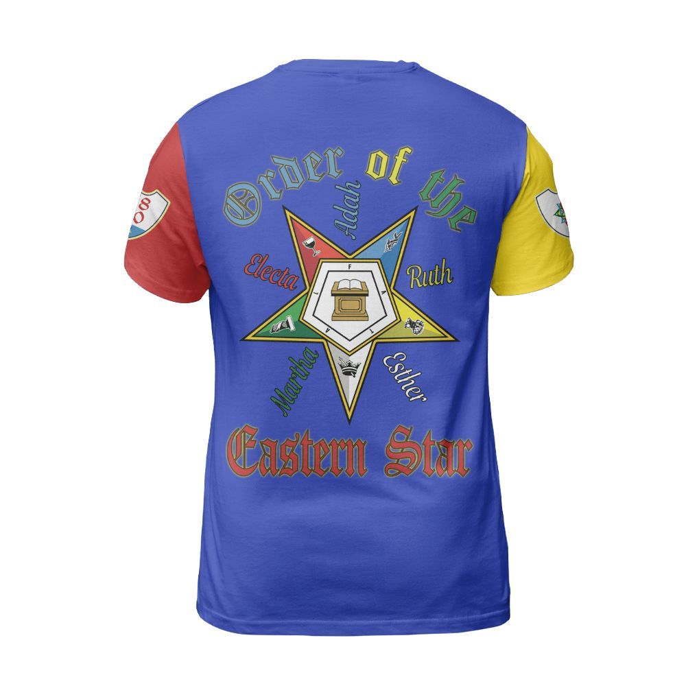 Ireishprint OES Custom Legacy Shirt, Adah Pentagon Sisters Order Of The Eastern Star OES Shirt