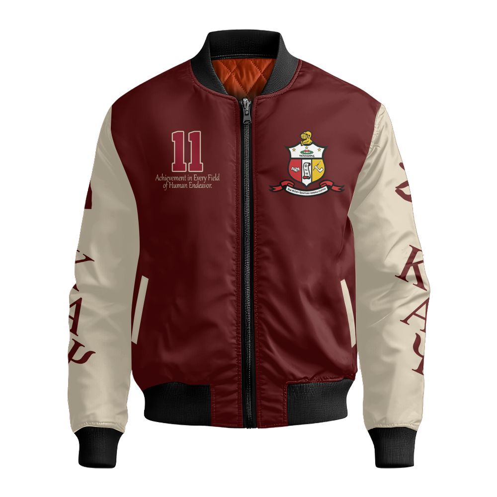 Ireishprint ΚΑΨ Shirt, Diamond Legacy K Shirt ΚΑΨ Fraternity Bomber Jacket
