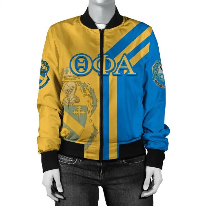 Alva Style Theta Phi Alpha Bomber Jacket RLT8