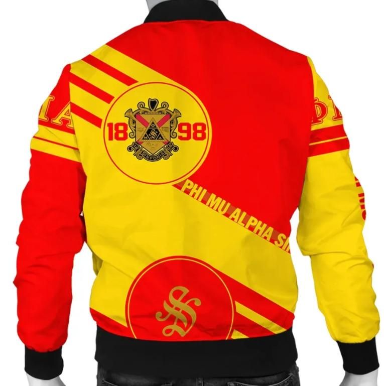 Africa Zone Jacket - Phi Mu Alpha Sinfonia Swift Balls Bomber Jacket