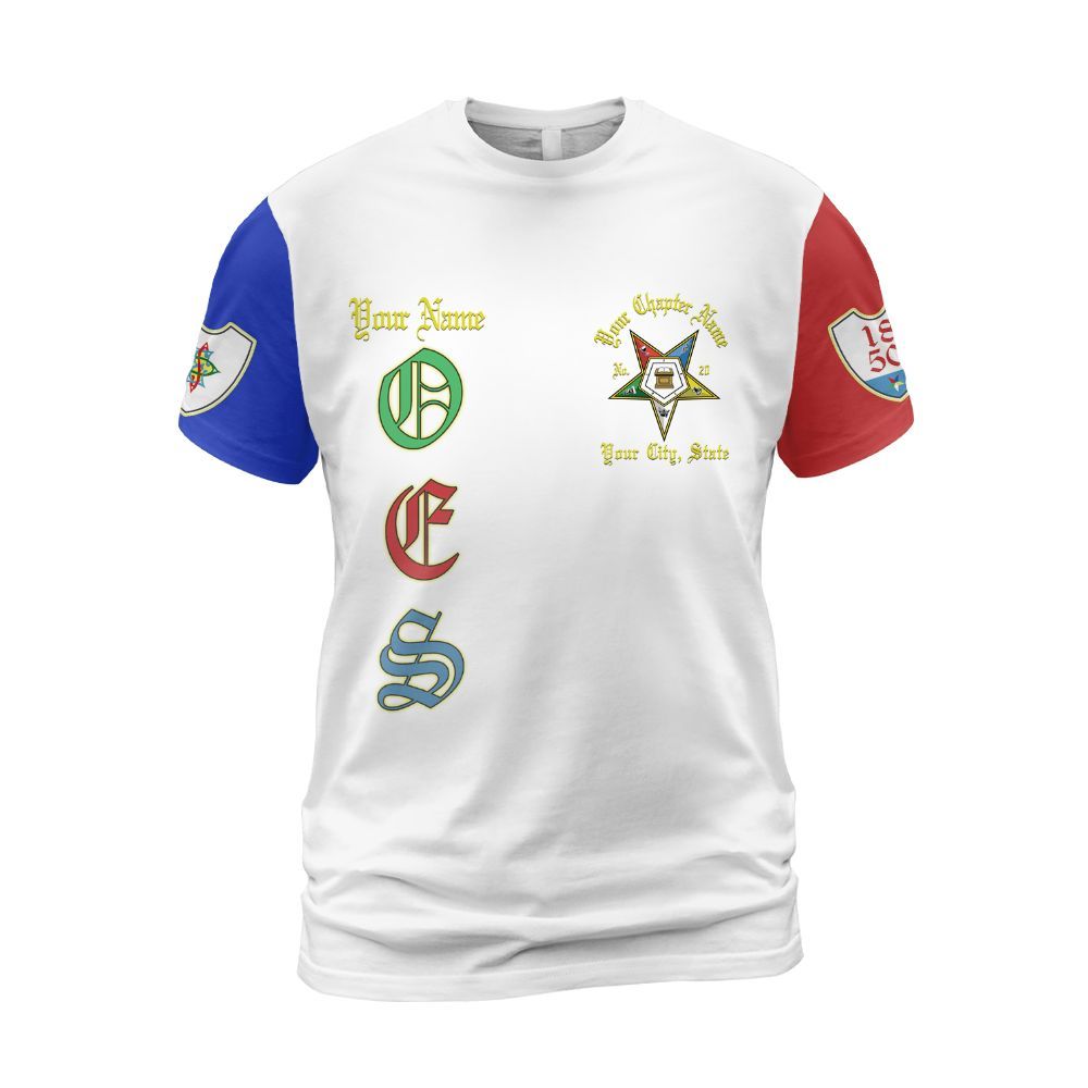 Ireishprint OES Custom Legacy Shirt, Esther Pentagon Sisters Order Of The Eastern Star OES Shirt