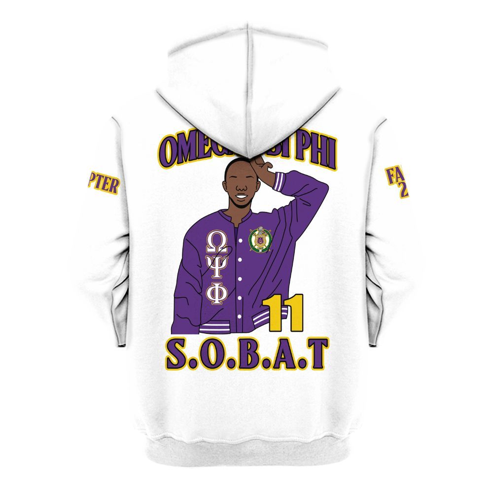 Ireishprint ΩΨΦ Custom Chapter Shirt, Personalized White Shirt ΩΨΦ 1911 Fraternity Hoodie