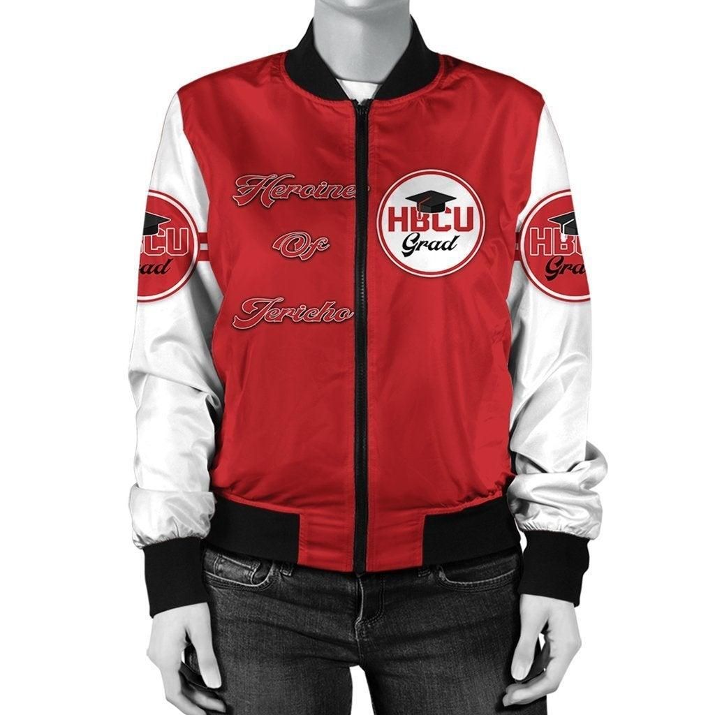 African Jacket - Heroines Of Jericho HBCU Grad Bomber Jacket