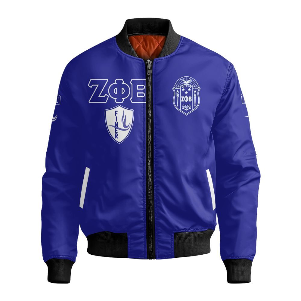 Ireishprint Zeta Phi Beta Crop Shirt, Edsel Jersey Zeta Phi Beta Sorority Bomber Jacket