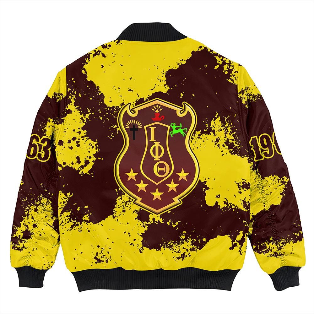 Iota Phi Theta Sublimation Bomber Jacket T09