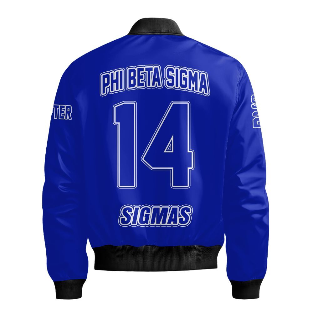 Ireishprint ΦΒΣ Custom Chapter Shirt, Personalized Royal Blue Shirt 1914 Fraternity Bomber Jacket