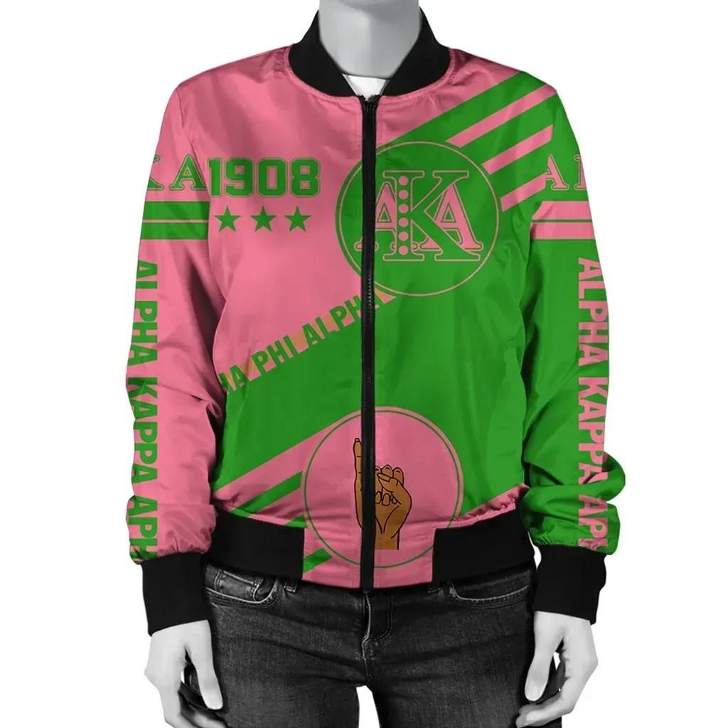 Africa Zone Jacket - Alpha Kappa Apha Swift Balls Bomber Jacket J09