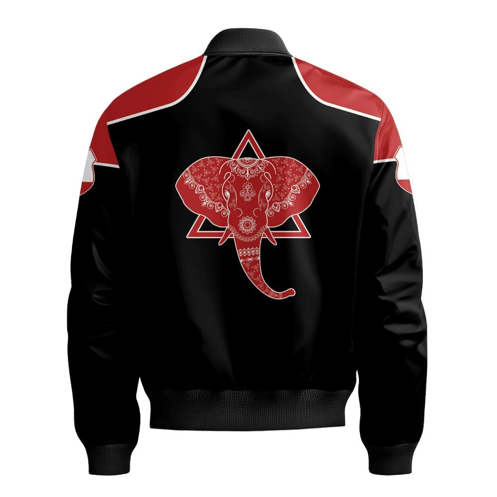 Ireishprint Delta Sigma Theta Crop Shirt, Since 1913 Delta Sigma Theta Elephant Sorority Bomber Jacket
