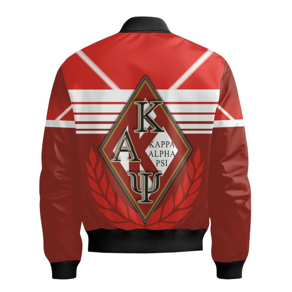 Ireishprint ΚΑΨ Shirt, Dimond Krimson Style ΚΑΨ Shirt Since 1911 Fraternity Bomber Jacket