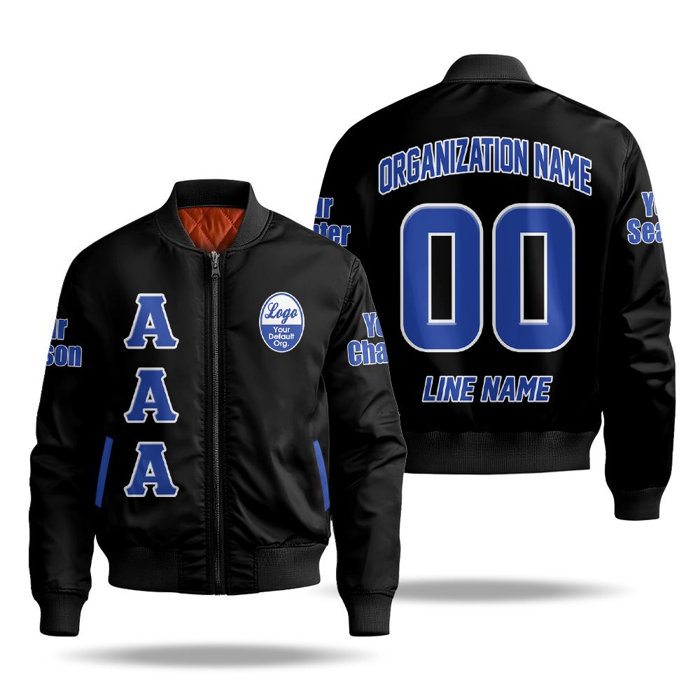 Custom Chapter Bomber Jacket, Zeta Phi Beta Sisterhood 1920 Sorority Bomber Jacket