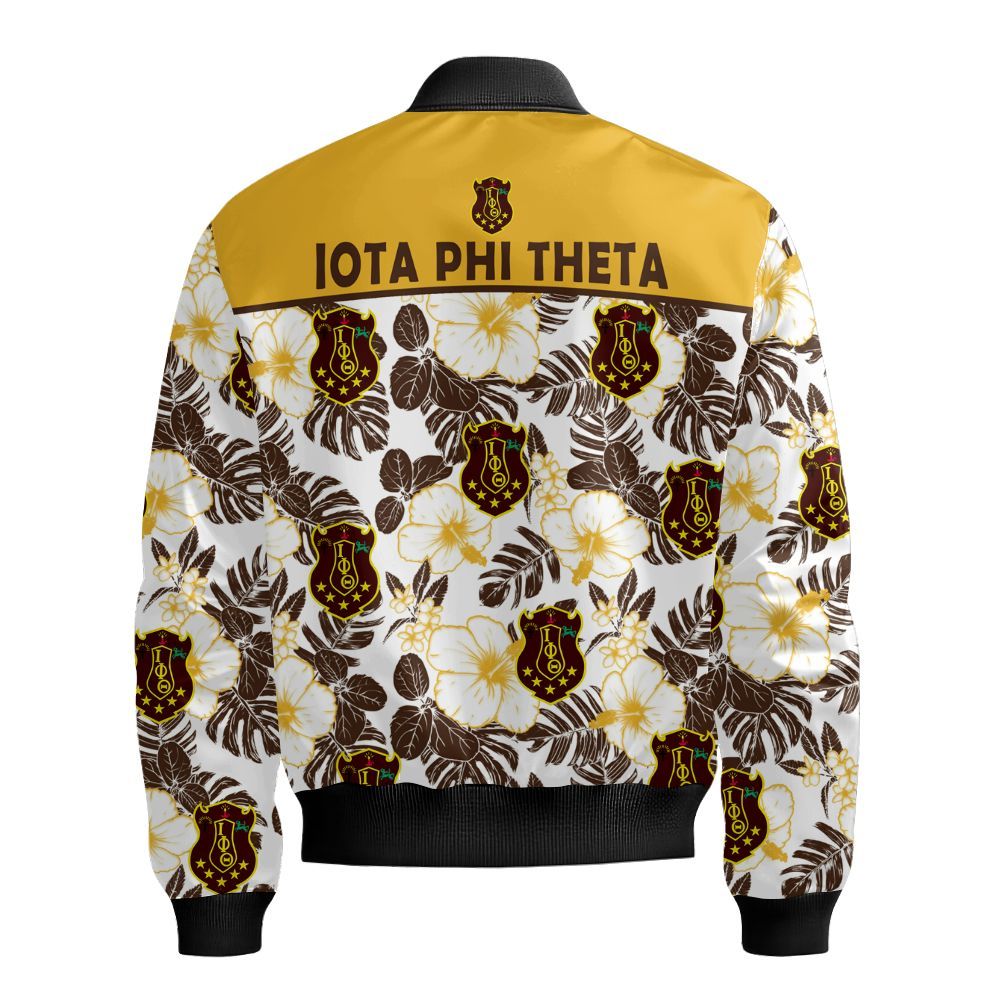 Ireishprint Iota Phi Theta Hawaii Shirt, Hawaii Hawaii Shirt Iota Phi Theta Fraternity Bomber Jacket