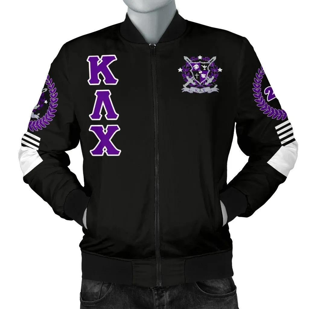 Kappa Lambda Chi Men's Bomber Jacket A31