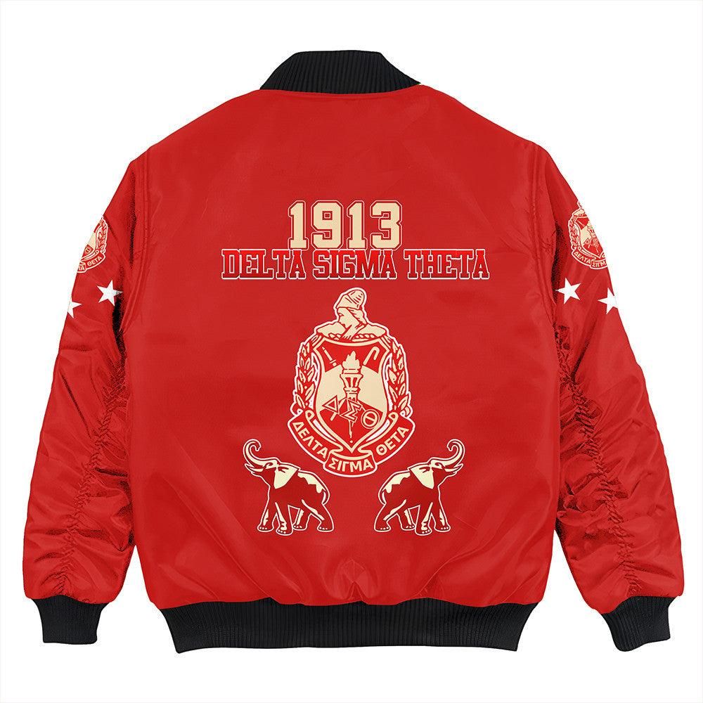 Delta Sigma Theta Greek Life Bomber Jacket
