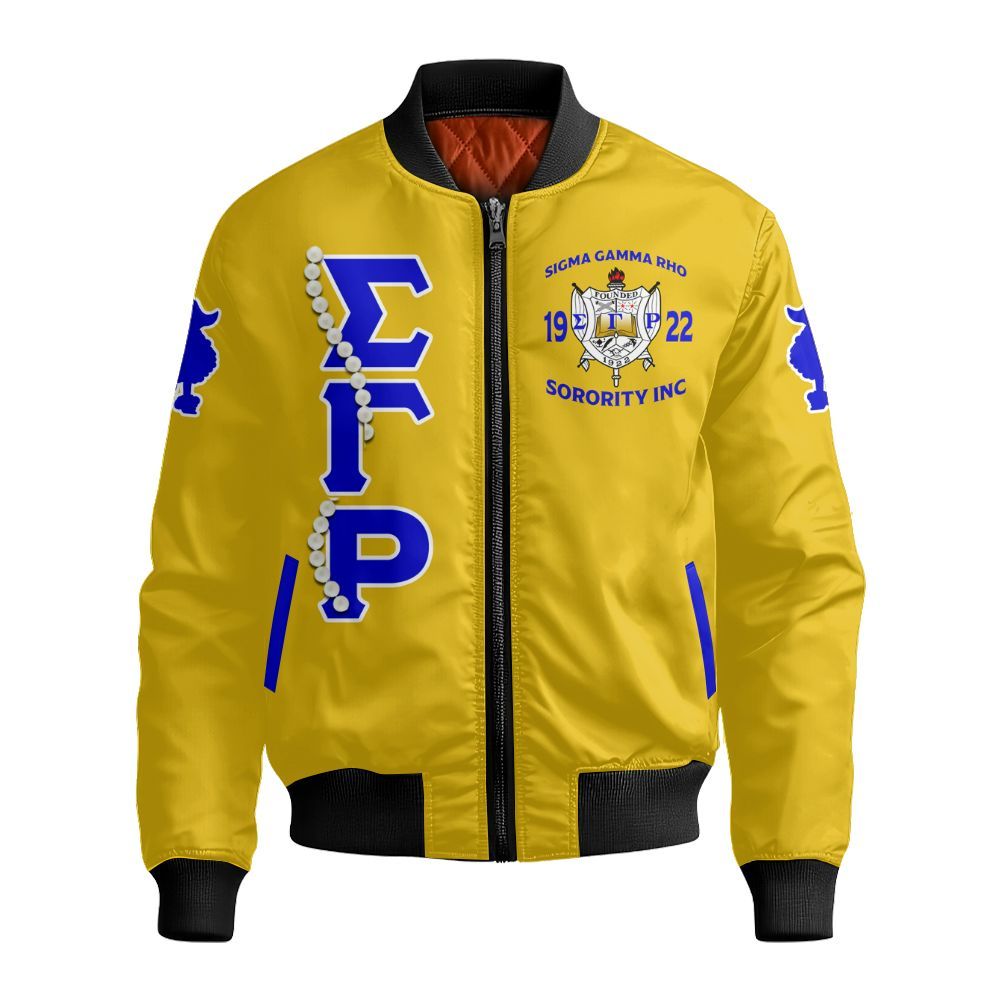 Ireishprint Sigma Gamma Rho Polo Shirt, Pretty Poodles Polo Shirt Sigma Gamma Rho Sorority Bomber Jacket