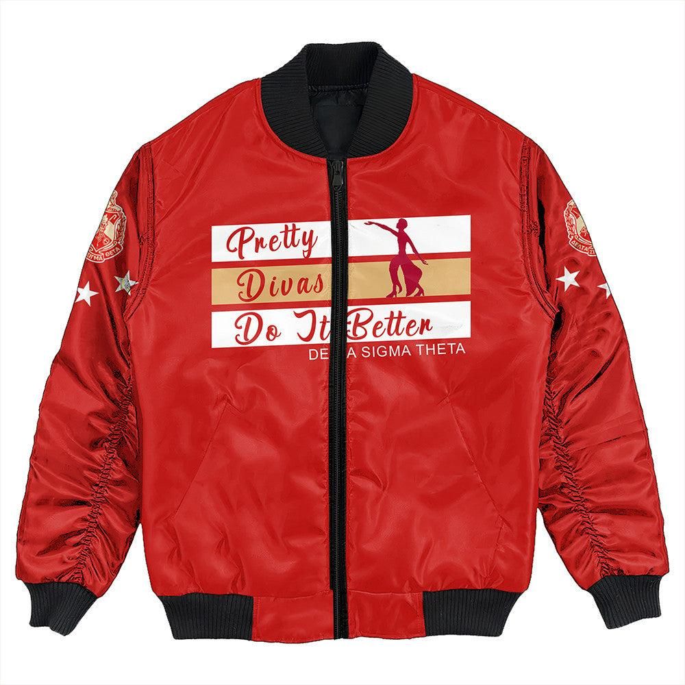 Delta Sigma Theta Greek Life Bomber Jacket